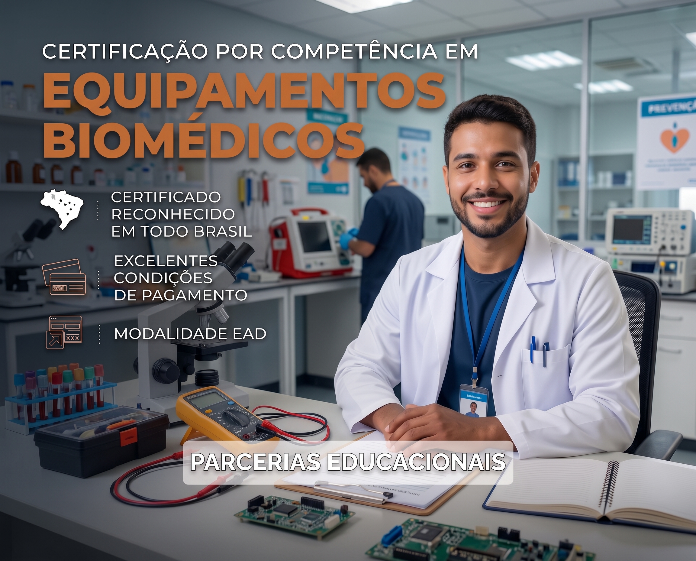 COMPETÊNCIA EM  EQUIPAMENTOS BIOMÉDICOS